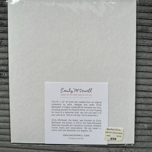 Emily McDowell Print Girl Power Women Empowerment Business Salon Studio Dorm - Picture 2 of 2